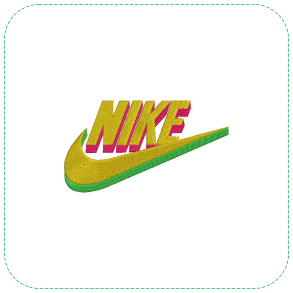 3D Nike Logo EMB – Sporty and Stylish